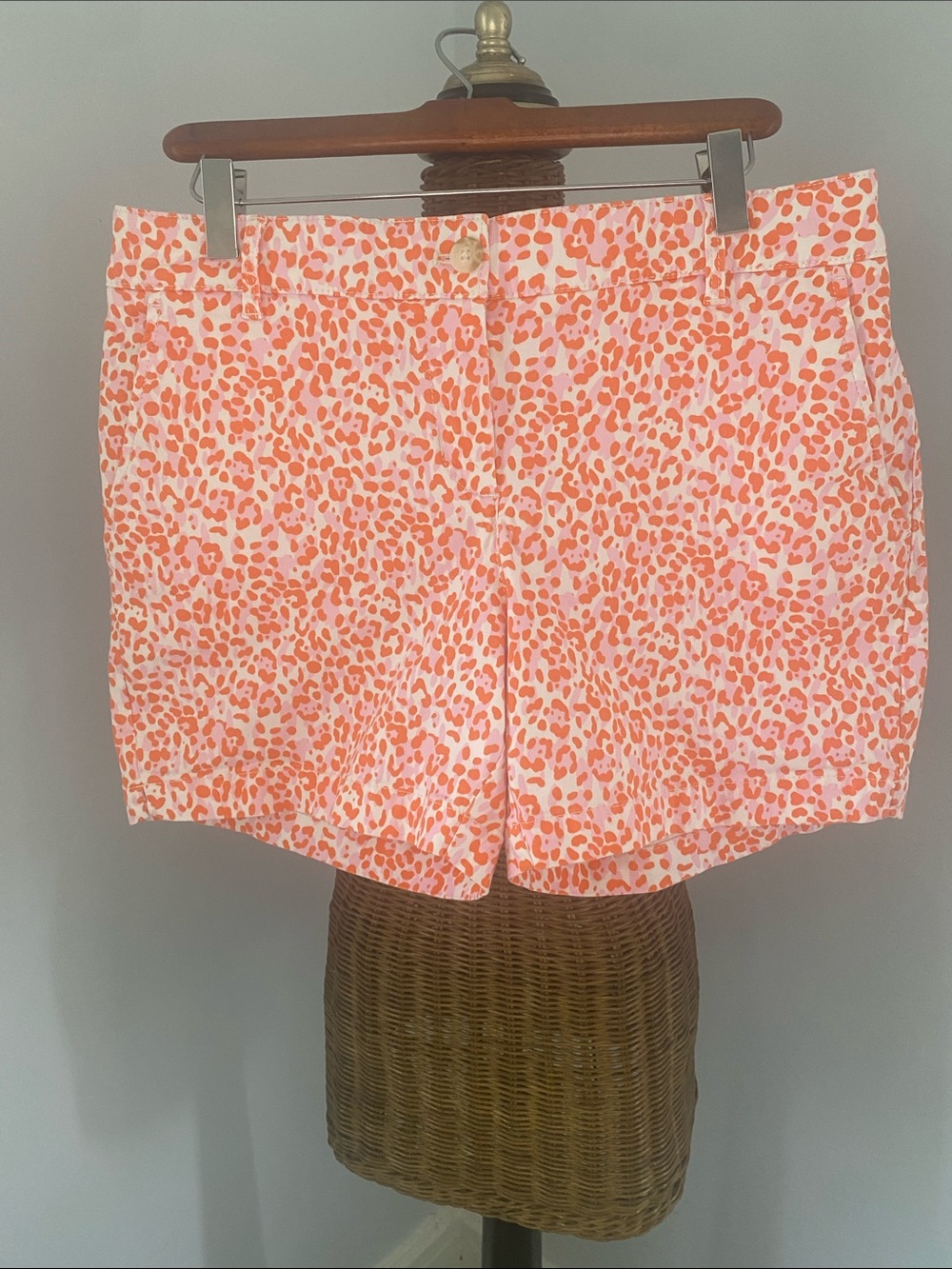 Tommy Bahama Pink and Orange Animal Spot Women's Shorts